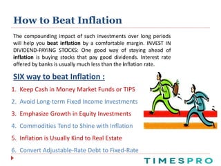 Impact of inflation on Equity market. | PPTX