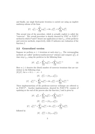 xed point iterations
y
(n+1)
j+1 = (y
(n)
j+1) (2)
for n = 0; 1; ¡¡¡ until convergence. In such a case, the global convergence con-
dition for the  