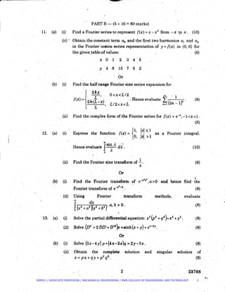 Ma2211 TRANSFORMS AND PARTIAL DIFFERENTIAL EQUATIONS | PDF | Physics ...