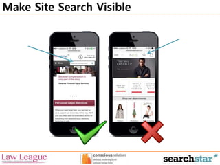Make Site Search Visible 
 