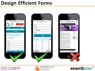 Design Efficient Forms 
 