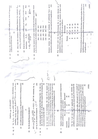 Ma5165 statistical methods for engineers-previous year question papers