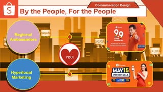 Shopee Tagline MA 60 Shopee Marketing Plan | PPTX