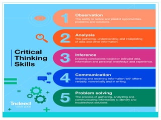 critical thinking & decision making pptx | PPTX