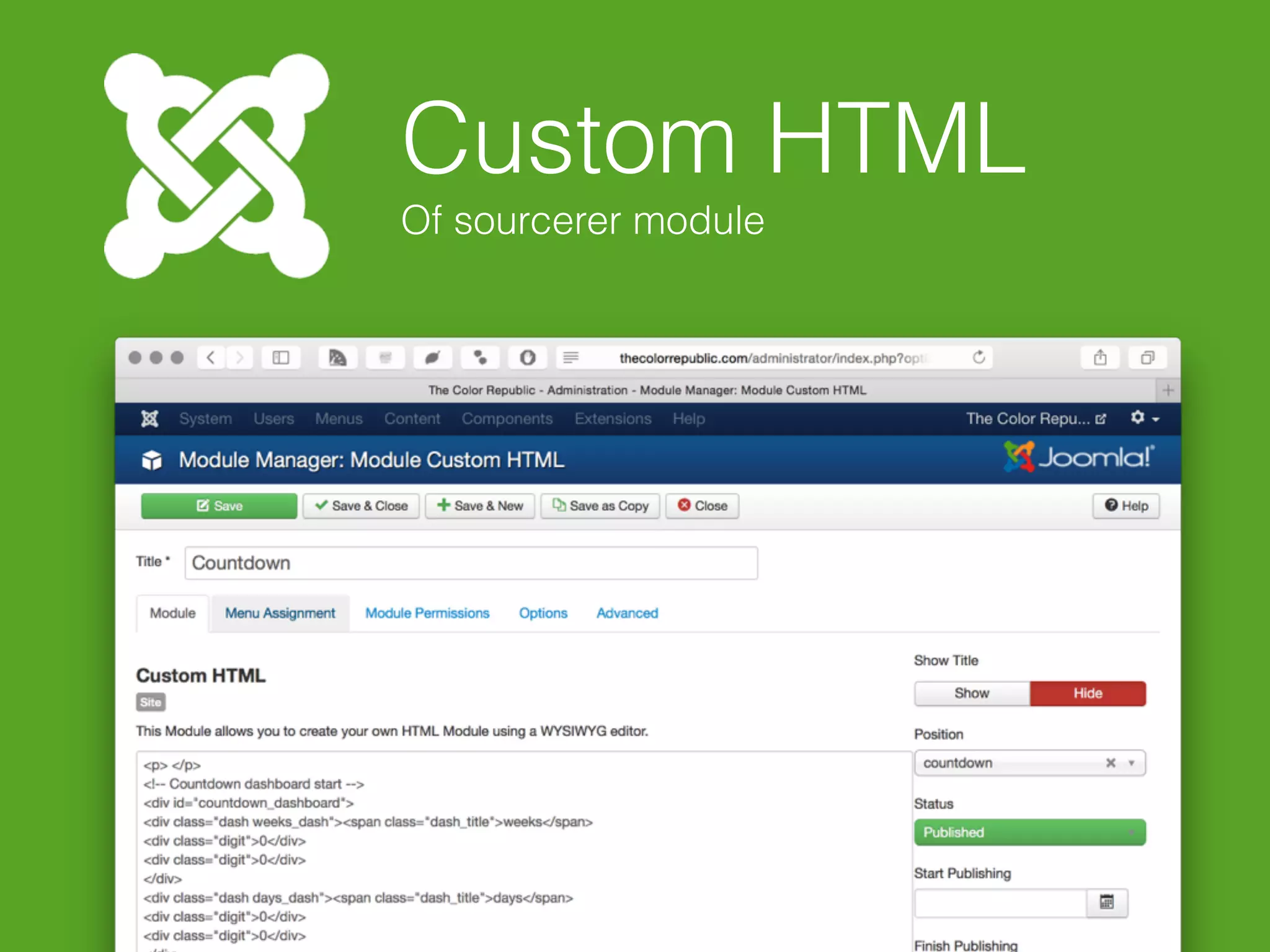 Doel van een CMS
Introductie
Het scheiden van content en
functionaliteit
 