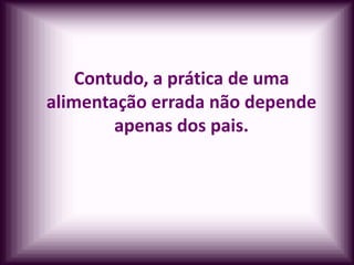 Alimentação / Diabetes