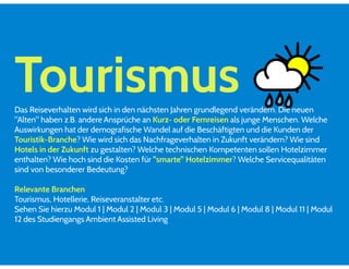 Berufsbilder im Bereich Ambient Assisted Living