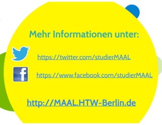 Berufsbilder im Bereich Ambient Assisted Living