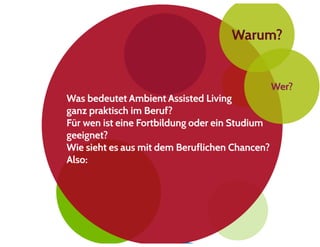 Berufsbilder im Bereich Ambient Assisted Living