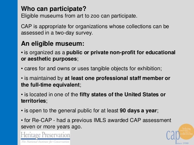 Taking Your Museum to the Next level with the Museum Assessment Prog…