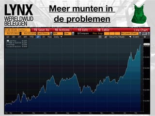Meer munten in
de problemen

 