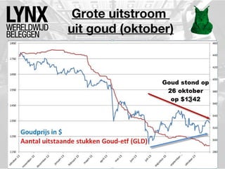 Grote uitstroom
uit goud (oktober)

 