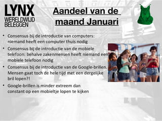 Aandeel van de
maand Januari

 
