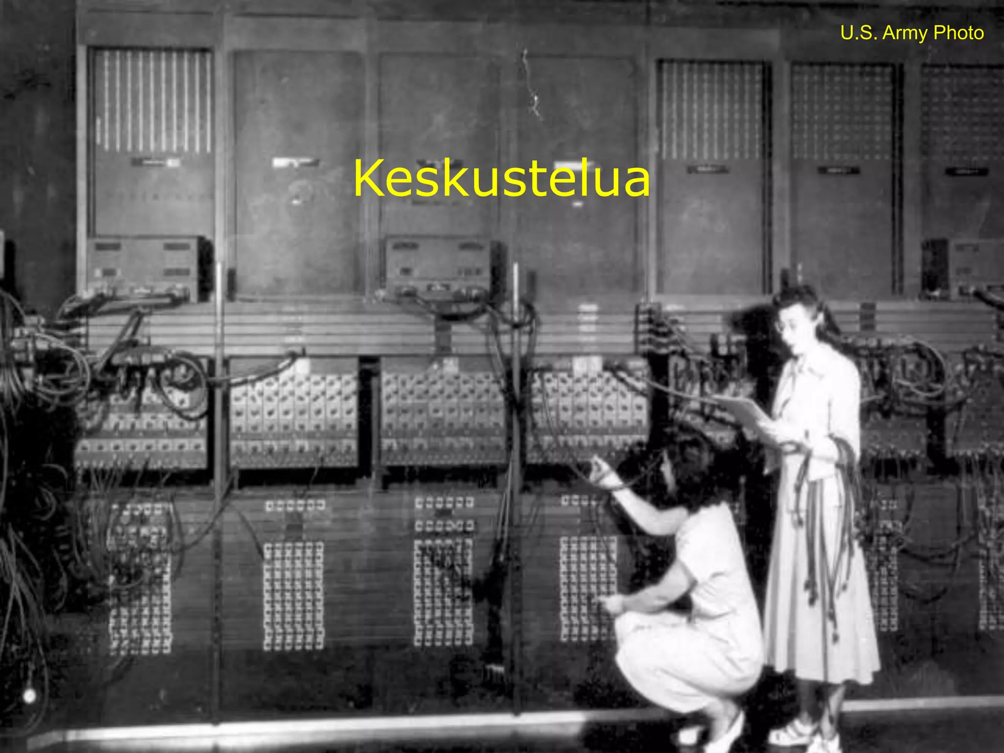 30.9.2010 www.kasvi.org 12
Sukupuolten välinen digikuilu?
Keskustelua
U.S. Army Photo
 