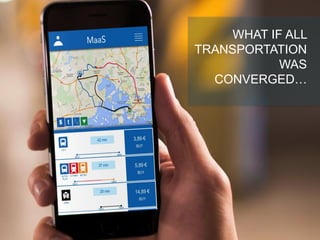 WHAT IF ALL
TRANSPORTATION
WAS
CONVERGED…
 