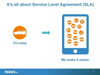 It’s all about Service Level Agreement (SLA)
It’s easy.
We make it easier.
5
 