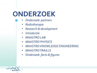 Maastro Maastro corporate presentatie 2015 | PPTX