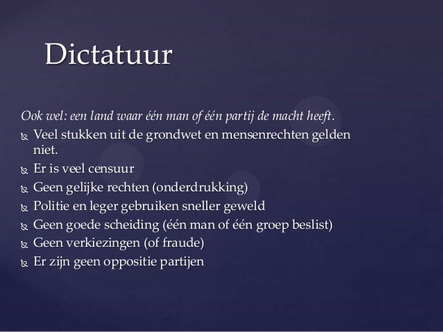 GR hart Maatschappijleer Thema Dictatuur
