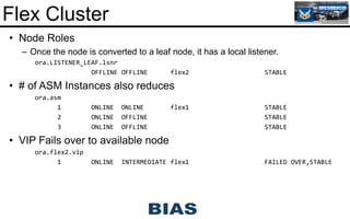 Flex Your Database on 12c's Flex ASM and Flex Cluster | PDF