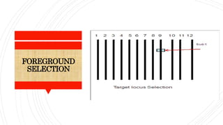 FOREGROUND
SELECTION
 