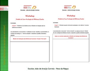 Escolas João de Araújo Correia - Peso da Régua
Fazeradiferençanaescolaqueservimos!
 