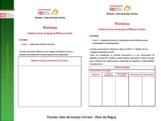 Escolas João de Araújo Correia - Peso da Régua
Fazeradiferençanaescolaqueservimos!
 
