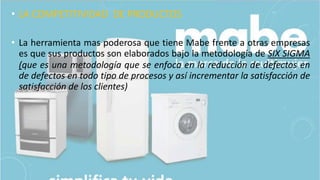 Mabe corporacion | PPTX