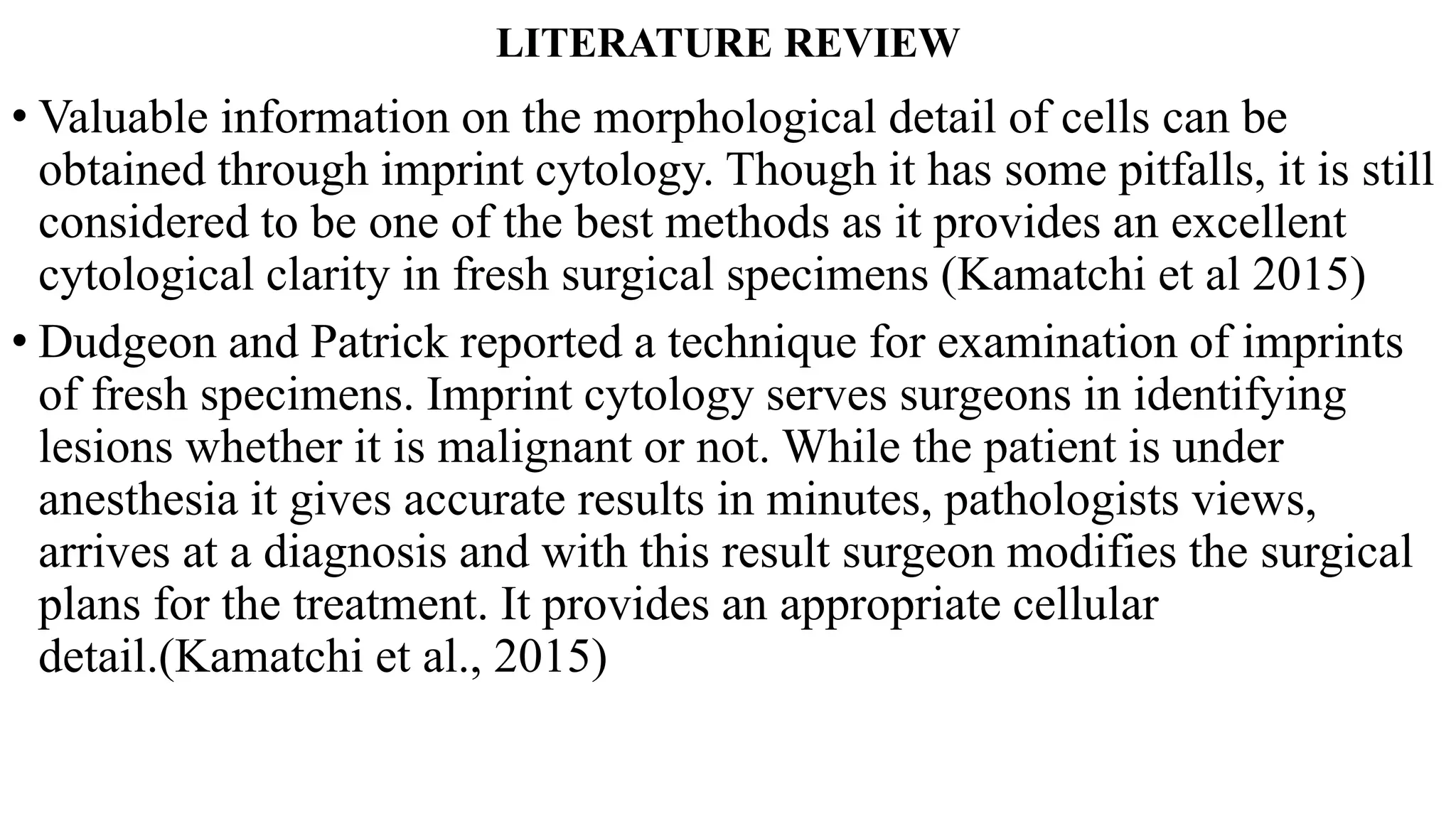 Role of Imprint Cytology in the diagnosis of breast tumors at Mulago ...
