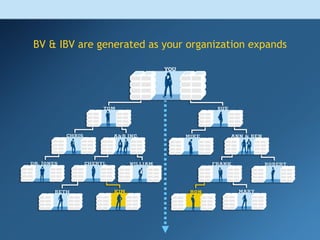 BV & IBV are generated as your organization expands 