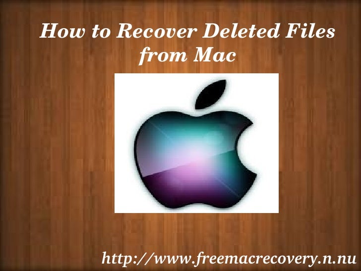 how to recover deleted messages from mac