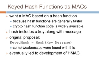 Message Authentication Requirement-MAC | PPT