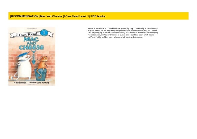 Recommendation Mac And Cheese I Can Read Level 1 Pdf Books Recommendation Mac And Cheese I Can Read Level 1 Pdf Books