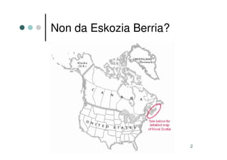 Mac Intyre - Hitzaldiko aurkezpena euskaraz