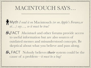 Macintosh Myths