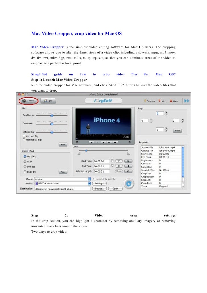 Free Photo Cropping Software For Mac