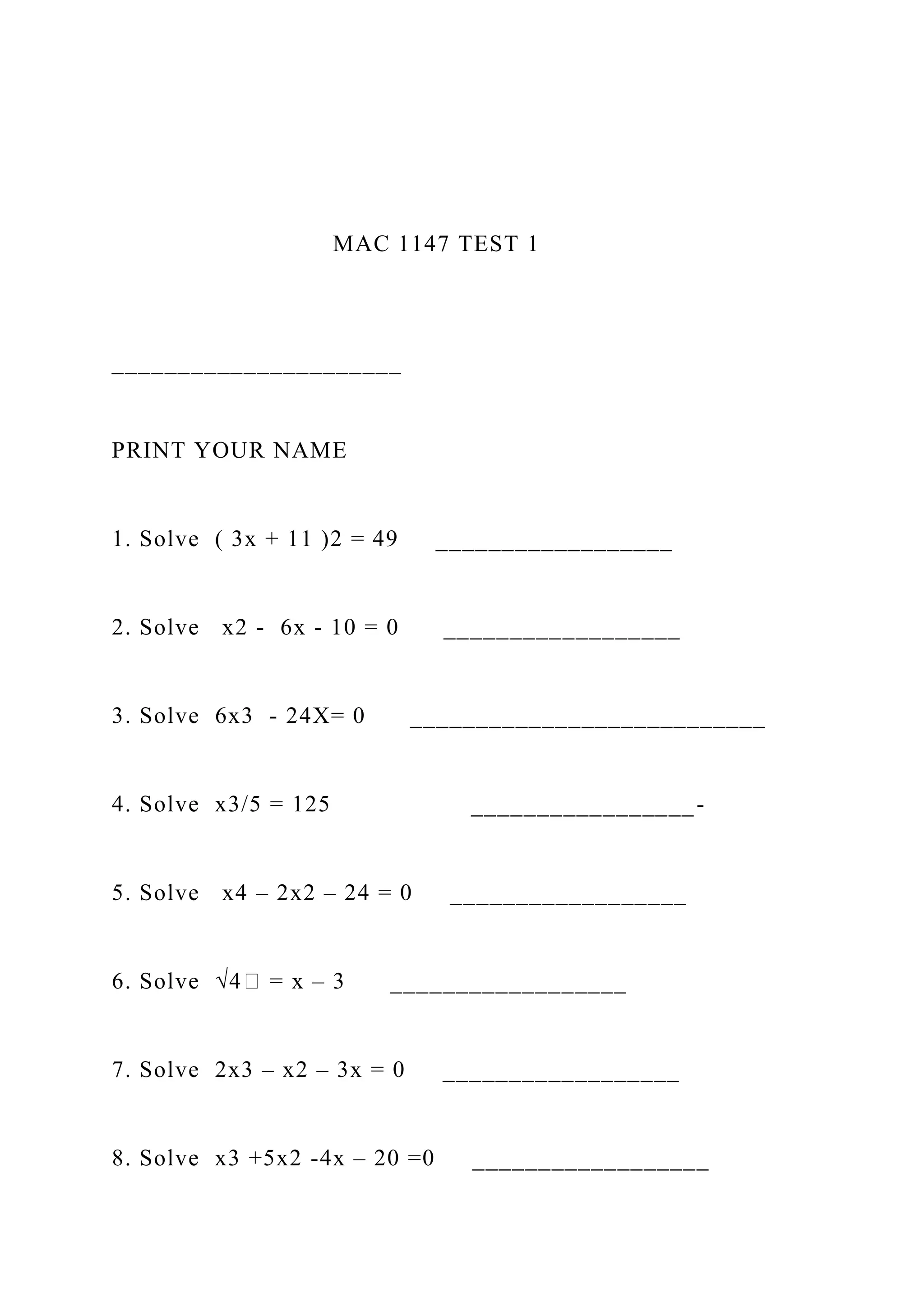 MAC 1147 TEST 1 .docx