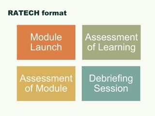RATECH format