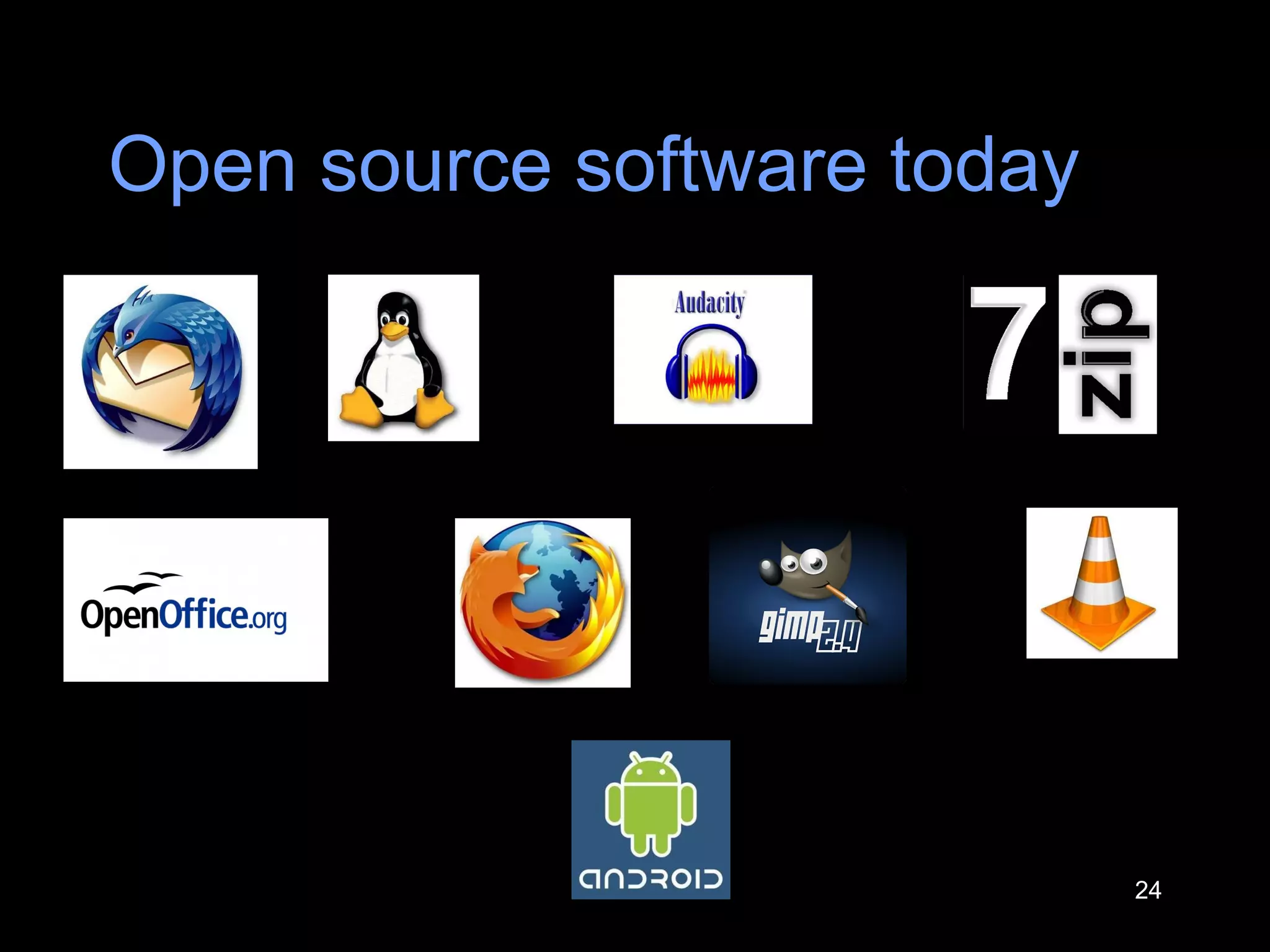 Open source software today 