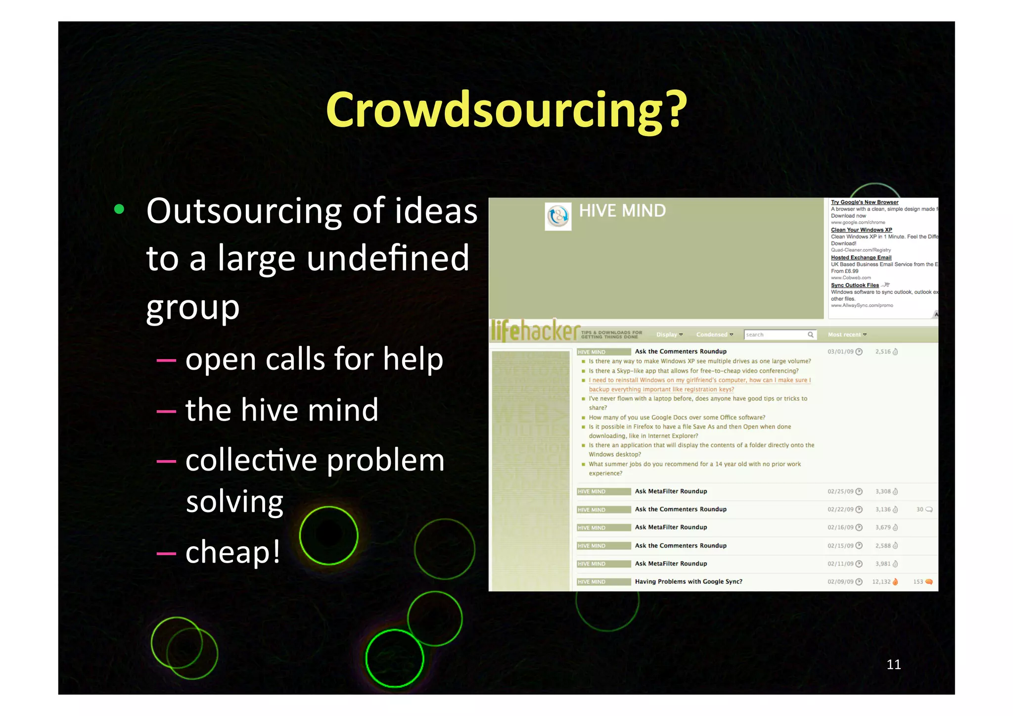 Mac281 Wikinomics Seminar