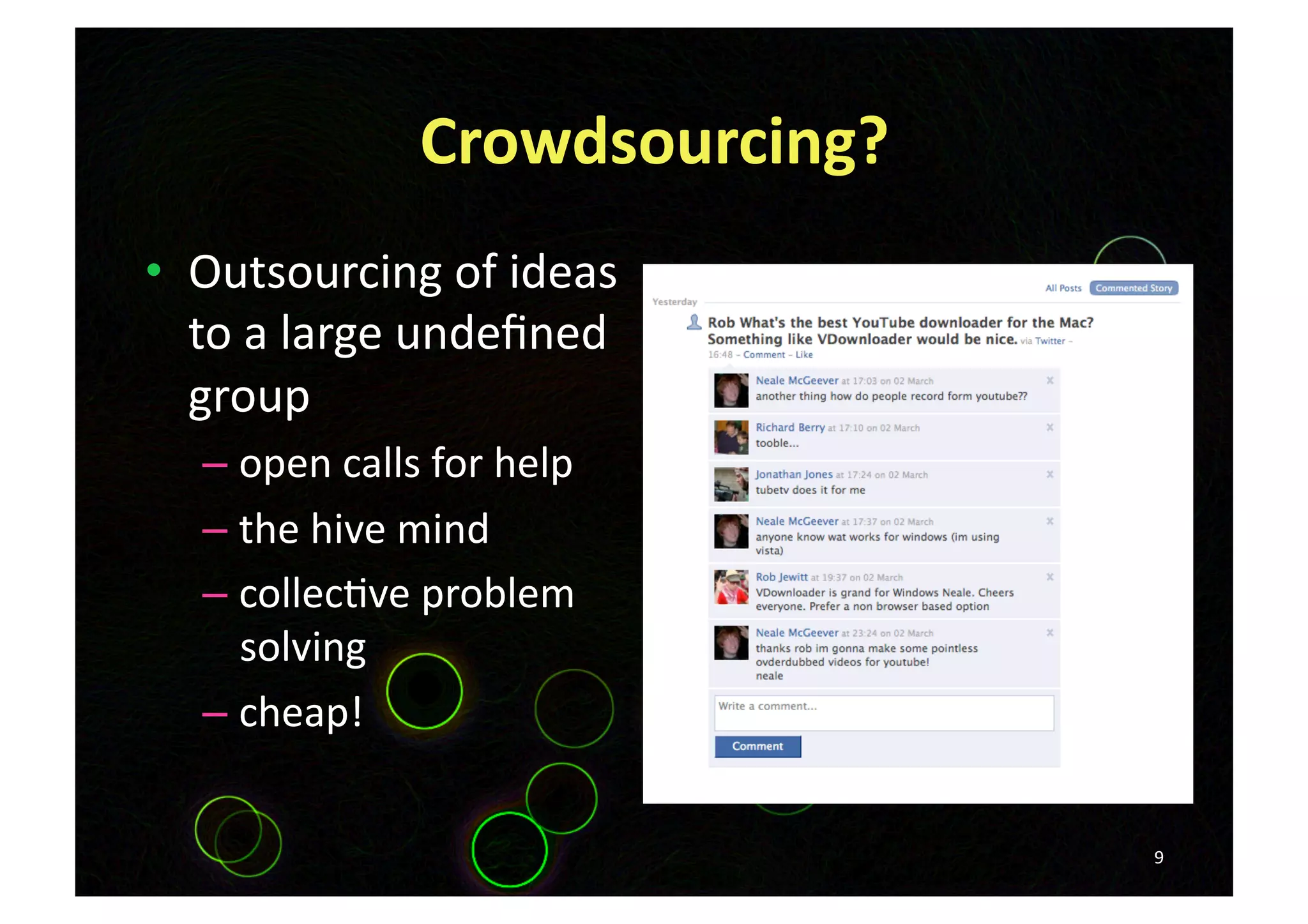 Mac281 Wikinomics Seminar