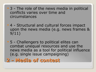 Reporting war and the media of the Middle East | PPT