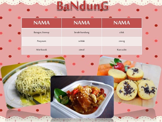 Macam-Macam Makanan Tradisional Beserta Asalnya