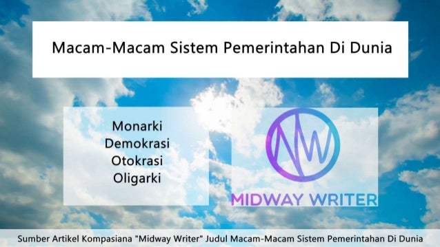 Macam Macam Sistem Pemerintahan