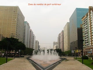 Zone de remblai de port extérieur
 