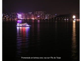 Promenade en bateau avec vue sur l’île de Taipa
 