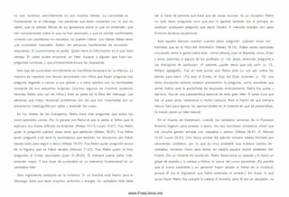 no son curiosos, sencillam ente no son buenos líderes. La curiosidad es
fundamental en el liderazgo. Las personas que están contentas con lo que no
saben, que se sienten felices de su ignorancia sobre lo que no entienden, que
son com placientes sobre lo que no han analizado, y que se sienten confortables
viviendo con problemas no resueltos, no pueden liderar. Los líderes deben tener
una curiosidad insaciable. Deben ser personas hambrientas de encontrar
respuestas. El conocim iento es poder. Quien tiene la inform ación es el que tiene
ventaja. Si usted quiere encontrar un líder, busque a alguien que hace las
preguntas correctas, y que sinceram ente busca las respuestas.
Este tipo de curiosidad norm alm ente se m anifiesta temprano en la infancia. La
mayoría de nosotros nos hemos encontrado con niños que hacen pregunta tras
pregunta llegando a cansar a sus padres y a otros adultos con su bombardeo
incesante de sus pequeños enigm as. (Incluso algunos de nosotros podemos
recordar haber sido a sí de niños.) Esto es parte de la fibra del liderazgo. Las
personas que m ejor resuelven problemas son las que son im pulsadas por un
entusiasm o inextinguible por saber y entender las cosas.
En los relatos de los Evangelios, Pedro hace m ás preguntas que todos los
otros apóstoles juntos. Por lo general era Pedro el que le pedía al Señor que le
explicara sus frases difíciles de entender (Mateo 15.15; Lucas 12.41). Fue Pedro
quien le preguntó cuántas veces tenía que perdonar (Mateo 18.21). Fue Pedro
quien preguntó cuál sería la recom pensa que tendrían los discípulos por haber
dejado todo para seguir a Jesús (Mateo 19.27). Fue Pedro quien preguntó acerca
de la higuera que se había secado (M arcos 11.21). Fue Pedro quien le hizo
preguntas al Cristo resucitado (Juan 21.20-22). Él siem pre quería saber más,
entender m ejor. Y esa clase de curiosidad es un elemento fundam ental en un
verdadero líder.
Otro ingrediente necesario es la Iniciativa. Si un hombre está hecho para el
liderazgo, tiene que tener im pulso, am bición y energía. Un verdadero líder debe
ser la clase de persona que hace que las cosas ocurran. Es un iniciador. Pedro
no solo hacía preguntas sino que por lo general también era el primero en
contestar cualquiera pregunta que Jesús hiciera. A menudo entraba con paso
firm e en terrenos escabrosos.
Está aquella fam osa ocasión cuando Jesús preguntó: «¿Q uién dicen los
hom bres que es el H ijo del Hom bre?» (Mateo 16.13). Había varias opiniones
circulando entre la gente sobre esto. «U no s [dicen], Juan el Bautista; otros, Elias;
y otros, Jerem ías, o alguno de los profetas» (v. 14). Jesús, entonces, preguntó a
los discípulos en particular: «Y vosotros, ¿quién decís que soy yo?» (v. 15,
énfasis agregado). Fue en este punto que Pedro alzó su voz por sobre los
demás para d ecir «Tú eres el Cristo, el Hijo del Dios viviente» (v. 16). Los
otros discípulos todavía estaban procesando la pregunta, como escolares que
temen hablar ante la posibilidad de responder erróneamente. Pedro fue audaz y
decisivo. Esa es una característica esencial de todo gran líder. A veces tuvo que
dar un paso atrás, retractarse o recibir censura. Pero el hecho de que siempre
estuvo listo para agarrar las oportunidades en el instante en que se presentaban,
lo marcó como un líder natural.
En el Huerto de Getsem aní, cuando los soldados romanos de la Fortaleza
Antonia llegaron para arrestar a Jesús, los tres escritores sinópticos dicen que
era «m ucha gente» armada con «espadas y palos» (Mateo 26.47; cf. Marcos
14.43; Lucas 22.47). Una típica unidad del ejército romano estaba form ada por
seiscientos soldados, por lo que es muy probable que hubiera cientos de
soldados rom anos listos para entrar en batalla aquella noche alrededor del
huerto. Sin un instante de vacilación, Pedro desenvainó su espada y le lanzó un
golpe de espada a la cabeza a Maleo, el siervo del sum o sacerdote. (Es posible
que el sum o sacerdote y su personal hayan estado al frente de la m ultitud,
porque él era el dignatario que había ordenado el arresto.) Sin duda, lo que
quiso hacer Pedro fue cortarle la cabeza al hombre, pero él era un pescador, no
www.FreeLibros.me
 