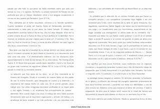 pasado por alto todo lo que Jesús les había enseñado sobre que cada uno
tomara su cruz y lo siguiera. De hecho, su propia sensación de fracaso era tan
profunda que, por un tiem po, decidieron volver a sus antiguas ocupaciones. E
incluso en eso, parece que fracasaron (Juan 21.3-4).
Pero, alentados por el Señor resucitado, volvieron a su llamado apostólico.
Cuando recibieron el poder del Espíritu Santo en Pentecostés, asum ieron
valientemente la tarea para la cual Jesús los había llam ado. El trabajo que
emprendieron continúa hasta el día de hoy, dos m il años después. Ellos son la
prueba viviente de que la fuerza de Dios se hace perfecta en la debilidad. Por sí
m ism os, es evidente que eran ineptos para la tarea (cf. 2 Corintios 2.16). Pero
Dios los llevó en triunfo en Cristo y a través de ellos difundió «en todo lugar el
olor de su conocim iento» (versículo 14).
Para tener una idea de la brevedad de su tiempo terrenal con Jesús, piense en
que el m inisterio completo de Jesús desde su bautism o a su resurrección duró
solo unos tres años. Y el entrenamiento intensivo con los discípulos duró
aproximadamente la mitad de ese tiem po. En su obra clásica, The Trolnlng qf the
Twelve, A. B. Bruce dice que para cuando Jesús identificó y llamó a los Doce de
un grupo más num eroso de seguidores (Mateo 10.1-4; Lucas 6.12-16) ya había
pasado la mitad de su m inisterio terrenal:
La selección que hizo Jesús de los doce... es un hito importante en la
historia del Evangelio. Divide el m inisterio de nuestro Señor en dos partes
de casi la m ism a duración, pero desiguales en cuanto a la extensión y la
im portancia del trabajo hecho en cada una. En el prim er periodo, Jesús
trabajó solo. Sus obras m ilagrosas estuvieron confinadas en su mayor parte
a una región lim itada, y su enseñanza fue principalm ente de carácter
elemental. Pero cuando eligió a los doce, el trabajo del reino había asum ido
dim ensiones tales que se requirieron organización y división del trabajo; y la
enseñanza de Jesús empezó a ser m ás profunda y de una naturaleza más
elaborada, y sus actividades de m isericordia se desarrollaron en un área más
am plia.
Es probable que la selección de un número limitado para que fueran su
com pañía cercana y sus com pañeros constantes haya llegado a ser una
necesidad para Cristo, como resultado de su éxito en ganar discípulos. Sus
seguidores, suponem os, habían llegado a ser tantos que se transform aron en
una carga y un im pedimento para sus m ovim ientos, especialmente en las
largas jornadas que distinguieron la última parte de su m inisterio. Era
im posible que todos los que habían creído pudieran ir con Él en el sentido
literal, a donde Él quisiera ir el número tan grande no podía ser ahora sino
seguidores ocasionales. Pero Jesús quiso que ciertos hom bres seleccionados
estuvieran con Él en todo tiempo y lugar, que le acom pañaran en todos sus
viajes, que fueran testigos de todo lo que hacía y que le m inistraran en sus
necesidades diarias. Y así, en las singulares palabras de M arcos, « ... [Jesús]
llamó a sí a los que él quiso; y vinieron a él. Y estableció a doce, para que
estuviesen con él, y para enviarlos a predicar» (M arcos 3.13-14).-
Eso significa que esos pocos hom bres, cuyos trasfondos eran en negocios
m undanos y ocupaciones terrenales, tuvieron poco más de dieciocho m eses de
preparación para la tarea m onum ental a la que habían sido llam ados. No hubo
un segundo violín, ni sustitutos, ni un plan B por si los Doce fracasaban.
La estrategia parece riesgosa en extremo. En térm inos terrenales, la fundación
de la iglesia y la difusión del mensaje del evangelio dependían enteramente de
esos doce hom bres com unes y corrientes con todas sus debilidades, y uno de
ellos incluso tan diabólico com o para traicionar al Señor del universo. Y toda la
preparación de ellos para el trabajo tom ó menos de la mitad del tiempo que
típicamente se necesita para obtener un título en un sem inario hoy en día.
Pero Jesús sabía lo que estaba haciendo. Desde su perspectiva divina, el éxito
www.FreeLibros.me
 
