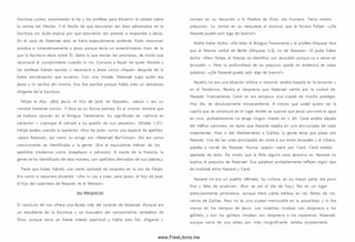 Escritura juntos, examinando la ley y los profetas para discernir la verdad sobre
la venida del M esías. Y el hecho de que estuvieran tan bien adiestrados en la
Escritura sin duda explica por qué estuvieron tan prestos a responder a Jesús.
En el caso de Natanael esto se haría especialm ente exúdente. Pudo reconocer
positiva e instantáneamente a Jesús porque tenía un entendim iento claro de lo
que la Escritura decía sobre Él. Sabía lo que decían las prom esas, de modo que
reconoció el cum plim iento cuando lo vio. Conocía a Aquel de quien M oisés y
los profetas habían escrito, y reconoció a Jesús com o «Aquel» después de la
breve conversación que tuvieron. Con una mirada, Natanael supo quién era
Jesús y lo recibió ahí m ism o. Eso fue posible porque había sido un estudioso
diligente de la Escritura.
Felipe le dijo: «[Es] Jesús, el hijo de José, de Nazaret». «Jesús » era un
nombre bastante com ún. Y'shua es su form a aramea. Es el m ism o nombre que
se traduce «Josué» en el Antiguo Testam ento. Su significado es: «Jehová es
salvación » («porque él salvará a su pueblo de su s pecados», (Mateo 1.21).
Felipe estaba usando la expresión «hijo de José» com o una especie de apellido:
«Jesús Barjosé», a sí como su amigo era «Natanael BarTolm ai». A sí era com o
com únm ente se identificaba a la gente. (Era el equivalente hebreo de los
apellidos m odernos com o Josephson o John son ). A través de la historia, la
gente se ha identificado de esta m anera, con apellidos derivados de sus padres.)
Tiene que haber habido una cierta cantidad de sorpresa en la voz de Felipe.
Era como si estuviera diciendo: «¡N o lo vas a creer, pero Jesús, el hijo de José,
el hijo del carpintero de Nazaret, es el M esías!»
SU PREJUICIO
El versículo 46 nos ofrece una faceta más del carácter de Natanael. Aunque era
un estudiante de la Escritura y un buscador del conocim iento verdadero de
D ios; aunque tenía un fuerte interés espiritual y había sido fiel, diligente y
sincero en su devoción a la Palabra de D io s; era hum ano. Tenía ciertos
prejuicios. Lo vem os en su respuesta al anuncio quele hiciera Felipe: «¿De
Nazaret puede salir algo de bueno?»
Podría haber dicho: «H e leído el Antiguo Testam ento y el profeta Miqueas dice
que el M esías saldrá de Belén [Miqueas 5.2], no de Nazaret». O pudo haber
dicho: «Pero Felipe, el M esías se identifica con Jerusalén porque va a reinar en
Jerusalén » . Pero la profundidad de su prejuicio queda en evidencia en estas
palabras: «¿D e Nazaret puede salir algo de bueno?»
Aquella no era una objeción bíblica o racional; estaba basada en la emoción y
en el fanatism o. Revela el desprecio que Natanael sentía por la ciudad de
Nazaret. Francamente, Caná no era tam poco una ciudad de mucho prestigio.
Hoy día, es absolutamente intrascendente. A menos que usted quiera ver la
capilla que se construyó en el lugar donde se supone que Jesús convirtió el agua
en vino, probablemente no tenga ningún interés en ir allí. Caná estaba alejada
del tráfico cam inero, en tanto que Nazaret estaba en una encrucijada de rutas
im portantes. Para ir del Mediterráneo a Galilea, la gente tenía que pasar por
Nazaret. Una de las rutas principales de norte a sur entre Jerusalén y el Líbano,
pasaba a través de Nazaret. Nunca «p asó» nadie por Caná. Caná estaba
apartada de todo. De modo que la falta alguna cosa atractiva en Nazaret no
explica el prejuicio de Natanael. Sus palabras probablemente reflejen algún tipo
de rivalidad entre Nazaret y Caná.
Nazaret no era un pueblo refinado. Su cultura, en su mayor parte, era poco
fina y falta de erudición. (Aun es así el día de hoy.) No es un lugar
particularmente pintoresco, aunque tiene cierta belleza en las faldas de los
cerros de Galilea. Pero no es una ciudad memorable en la actualidad, y lo fue
menos en los tiem pos de Jesús. Los israelitas miraban con desprecio a los
galileos, y aun los galileos miraban con desprecio a los nazarenos. Natanael,
aunque venía de una aldea aun más insignificante, estaba simplemente
www.FreeLibros.me
 