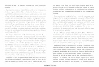 Pedro habría de llegar a ser la persona dom inante en el círculo íntimo de los
discípulos.
Algunos podrían pensar que si Jesús hubiera querido que su m ensaje tuviera
el máximo im pacto, debió de haber explotado más efectivamente su
popularidad. La sabiduría convencional moderna quizás sugiera que Jesús debió
de haber hecho todo lo posible para explotar su fama, atenuar las controversias
provocadas por su enseñanza y emplear cualquiera estrategia que hubiese
podido usar para aumentar las multitudes alrededor de Él. Pero Jesús no hizo
eso; más bien, hizo todo lo contrario. En lugar de tom ar la ruta populista y
explotar su fama, enfatizó las cosas que hacían de su m ensaje algo tan
controversial. Para el tiempo cuando las multitudes alcanzaron su punto
m áxim o, Él predicaba un m ensaje que causaba tanta oposición abierta, y era tan
ofensivo en su contenido, que las m ultitudes se alejaron, quedándose sólo unos
pocos fieles (Juan 6.66-67).
Entre los que permanecieron con Él estaban los Doce, a quienes Él
personalmente había seleccionado y designado para que lo representaran. Eran
doce hom bres com unes y corrientes, sin nada excepcional. Pero la estrategia de
Cristo para adelantar su reino giró en torno de estos doce hom bres en lugar de
en las m ultitudes que lo aclam aban. Decidió trabajar a través de la
disponibilidad de estos pocos individuos llenos de fallas m ás bien que llevar a
cabo su agenda a través de la fuerza de las m ultitudes, el poder m ilitar, su
popularidad personal, o una campa-ña de relaciones públicas. Desde una
perspectiva hum ana, el futuro de la iglesia y el éxito a largo plazo del evangelio
dependían enteramente de la fidelidad de ese puñado de discípulos. Si ellos
fallaban, no había un plan B, es decir, un plan alternativo.
La estrategia que Jesús escogió tipificaba el carácter de su reino. « E l reino de
Dios no vendrá con advertencia, ni dirán: Helo aquí, o helo allí; porque he aquí
el reino de Dios está entre vosotros» (Lucas 17.20-21). El avance del reino no es
«con ejército, ni con fuerza, sino conm i Espíritu, ha dicho Jehová de los
ejércitos» (Zacarías 4.6). Una docena de hom bres bajo el poder del Espíritu
Santo son una fuerza m ás poderosa que las m uchedum bres cuyo entusiasm o
inicial por Jesús había sido aparentemente provocado por poco más que sim ple
curiosidad.
Cristo personalmente escogió a los Doce e invirtió la mayor parte de su
energía en ellos. Los escogió antes que aquellos lo escogieran a Él (Juan 15.16).
El proceso de selección y llam am iento se produjo en diferentes etapas. Una
lectura superficial de la Escritura puede hacer suponer que Juan 1.35-51, Lucas
5.3-11 y el llamamiento formal de los Doce en Lucas 6.12-16 son relatos que se
contradicen sobre cómo Cristo llamó a sus apóstoles. Pero no hay
contradicción. Los pasajes sencillam ente están describiendo diferentes etapas
del llamamiento de los apóstoles.
En Juan 1.35-51, por ejem plo, Andrés, Juan, Pedro, Felipe y Natanael se
encontraron con Jesús por prim era vez. Esto tuvo lugar cerca del com ienzo del
m inisterio de Jesús, en el desierto próximo al río Jordán, donde Juan el Bautista
estaba m inistrando. Andrés, Juan y los otros estaban allí porque ya eran
discípulos de Juan el Bautista. Pero cuando oyeron a su maestro señalar a Jesús
y decir: «¡H e aquí el Cordero de D ios!», siguieron a Jesús.
Esa fue la fase uno de su llam am iento. Fue un llamado a la conversión. Ilustra
cómo cada discípulo es primero llamado a la salvación. Es necesario reconocer
a Jesús com o el verdadero Cordero de D ios y Señor de todo y aceptarlo por fe.
Esa etapa en el llam am iento de los discípulos no significaba un discipulado de
tiempo com pleto. Los relatos del Evangelio sugieren que aunque eran
seguidores de Jesús en el sentido que con toda com placencia oyeron su
enseñanza y se sometieron a Él como su M aestro, seguían en sus trabajos
habituales, ganándose el sustento mediante una actividad regular. Por eso es
que desde este punto hasta que Jesús los llamó a un m inisterio de tiempo
www.FreeLibros.me
 