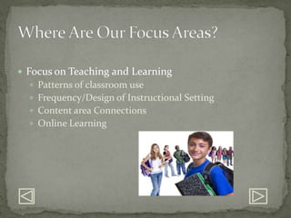 Infrastructure for TechnologyPurpose of STaR Chart